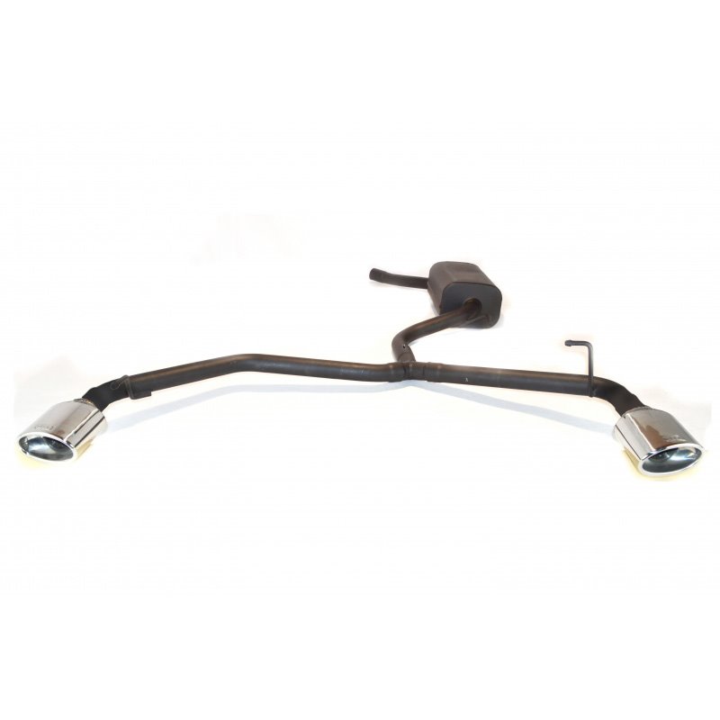 Échappement double sur mesure pour Kia Pro Cee'd HB 1.6 93kW 2006-2009 120x80mm