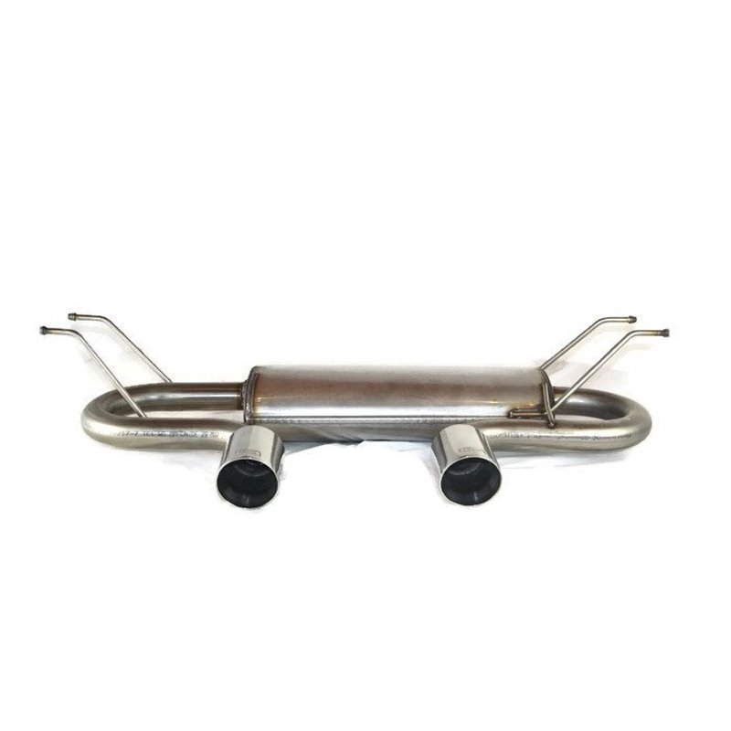 Échappement double sur mesure pour Inoxydable Mazda MX-5 (ND) 1.5 96kW & 2.0 118/135kW 2015- 2x 91mm