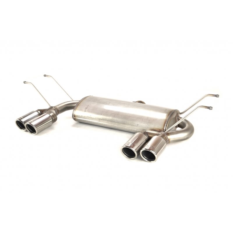 Échappement inoxydable double sur mesure pour Mazda MX-5 (ND) 1.5 96kW & 2.0 118/135kW 2015- 2x 70mm RS