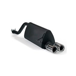 Échappement sur mesure pour Opel Corsa D HB 1.0i 44kW/1.2i 59kW/1.4i 66kW 2006- 2x 80mm (excl. OPC/OPC-Line)