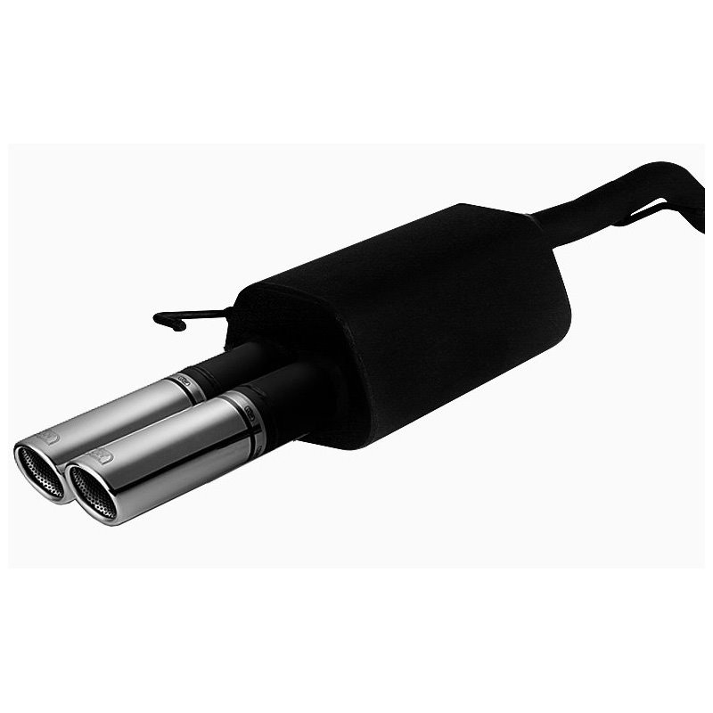 Échappement Sport sur mesure pour Peugeot 208 HB 1.6 HDI 68kW 2012- 2x70mm