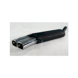 Échappement sur mesure pour Skoda Felicia HB 1.3 40/43/50kW/1.6 55kW/1.9D 47kW 1994-2001 2x 80x65mm