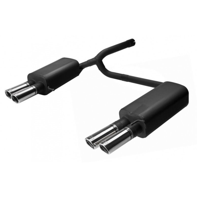 Échappement double sur mesure pour Skoda Octavia II RS HB/Combi 2.0 TFSi 147kW/2.0TDI 125kW 2006-2013 2x 70mm