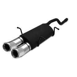 Échappement sur mesure pour Suzuki Swift II HB 1.0i 37/39/41kW/1.3i 47/50/52/54kW 1989-2005 2x 80mm