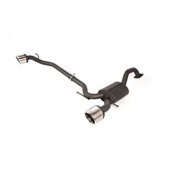 Échappement double sur mesure pour Suzuki Swift VI 1.4 Sport Boosterjet 103kW 2017-2020 100mm RS