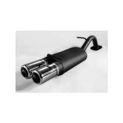 Échappement sur mesure pour Toyota Yaris I HB 1.0i 50kW/1.3i 64kW 1999-2005 2x 80mm