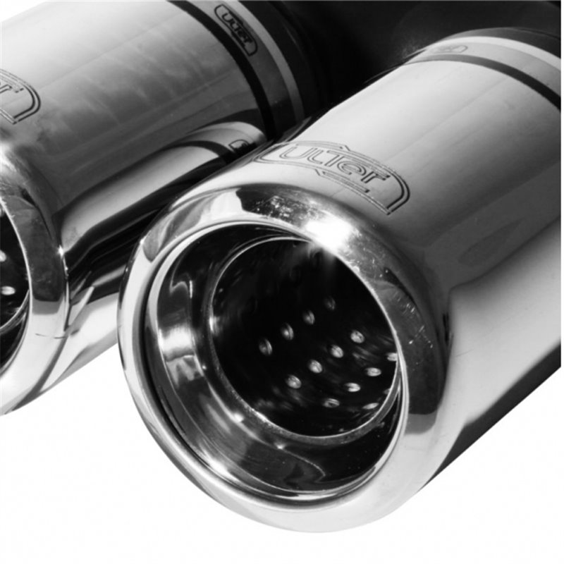 Échappement double sur mesure pour Toyota IQ 1.0i 50kW 2009- 2x 80mm