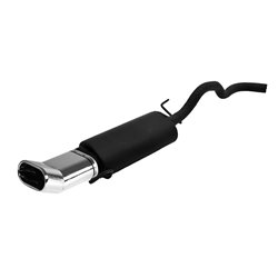 Échappement sur mesure pour Volkswagen Polo 6N HB 1.0i 33/37kW/1.3i 44kW/1.4i 40/44/55kW/1.6i 55kW/1.9D 47kW 1995-2001 145x75mm 