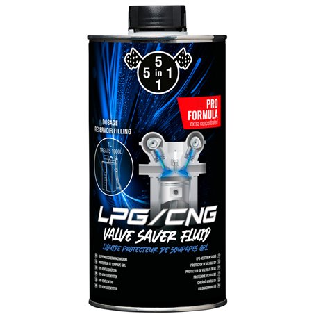 5in1 Lubrifiant pour vannes GPL 1000ml