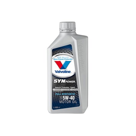 Valvoline 872380 Synpower 5W-40 1-Litre