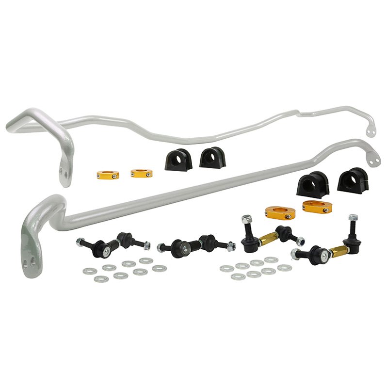 Whiteline Kit de barre stabilisatrice avant et arrière sur mesure pour Subaru Legacy IV BL/IV Estate BP/Outback BE-BH 2003-2015