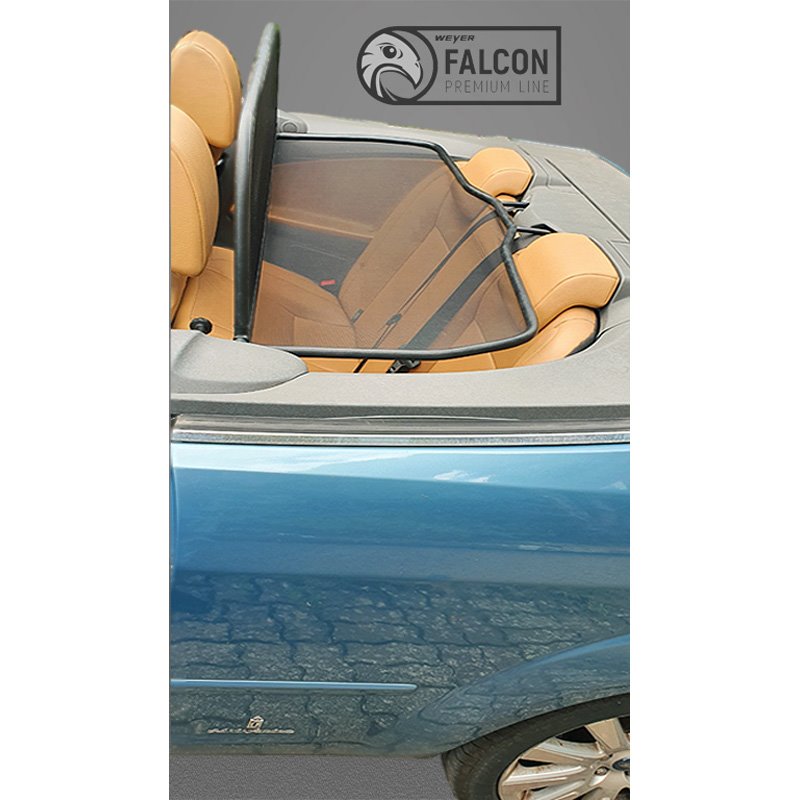Filet coupe-vent Weyer Falcon Premium sur mesure pour Ford Focus Cabrio CC 2007-2010