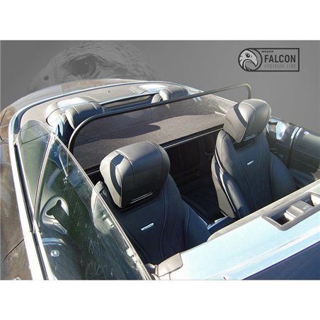 Filet coupe-vent Weyer Falcon Premium sur mesure pour Mercedes Classe-S Cabrio (A217) 2016- Type XL