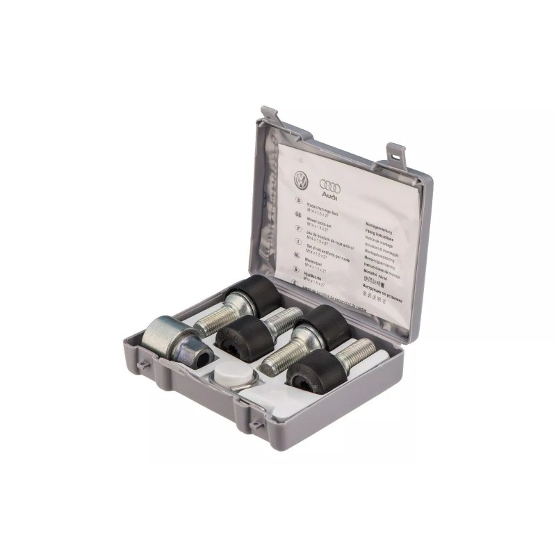 Boulons de roue antivol d'origine VW avec serrure de jante