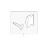 Moteur de réglage authentique Audi 5WA-898-511 Moteur de réglage authentique Audi 5WA-898-511