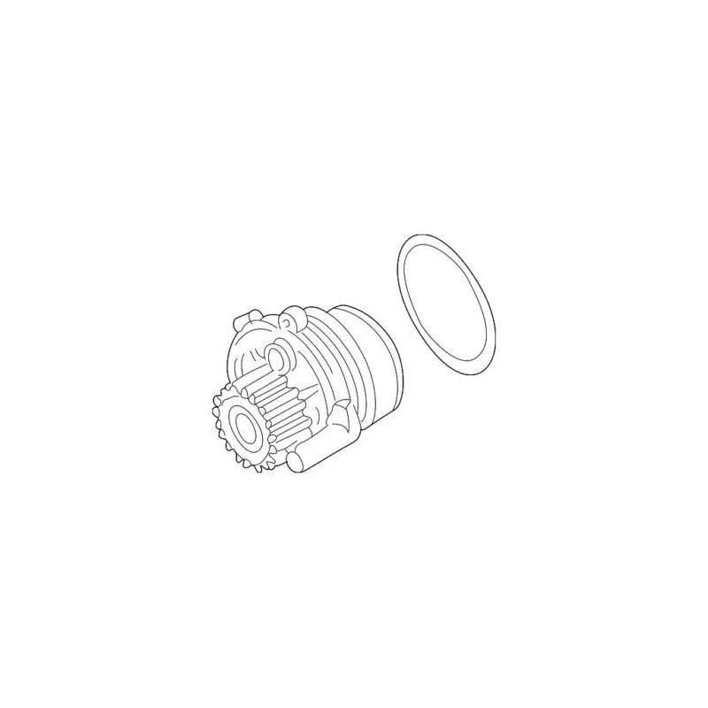 Pompe à eau moteur d'origine Audi 06F-121-011 Pompe à eau moteur d'origine Audi 06F-121-011