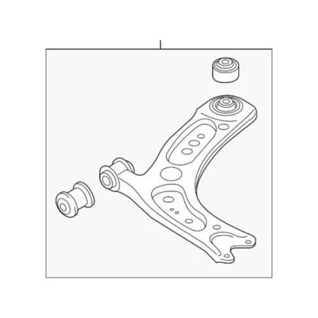 Bras de contrôle Audi d'origine 5WA-407-152