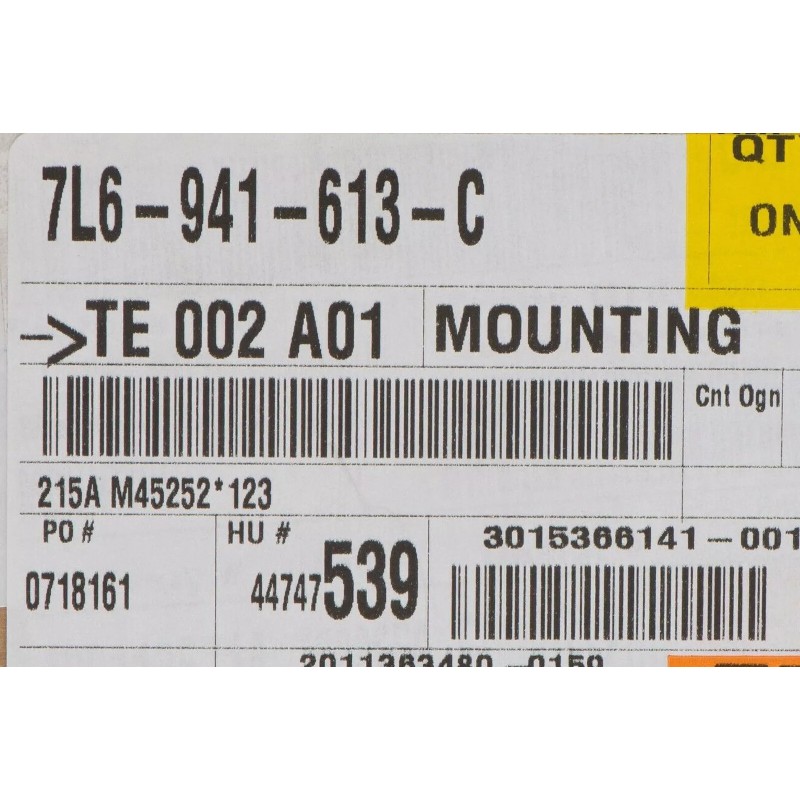 Support de montage de phare avant côté conducteur OEM pour VW Volkswagen Touareg 2003-2007