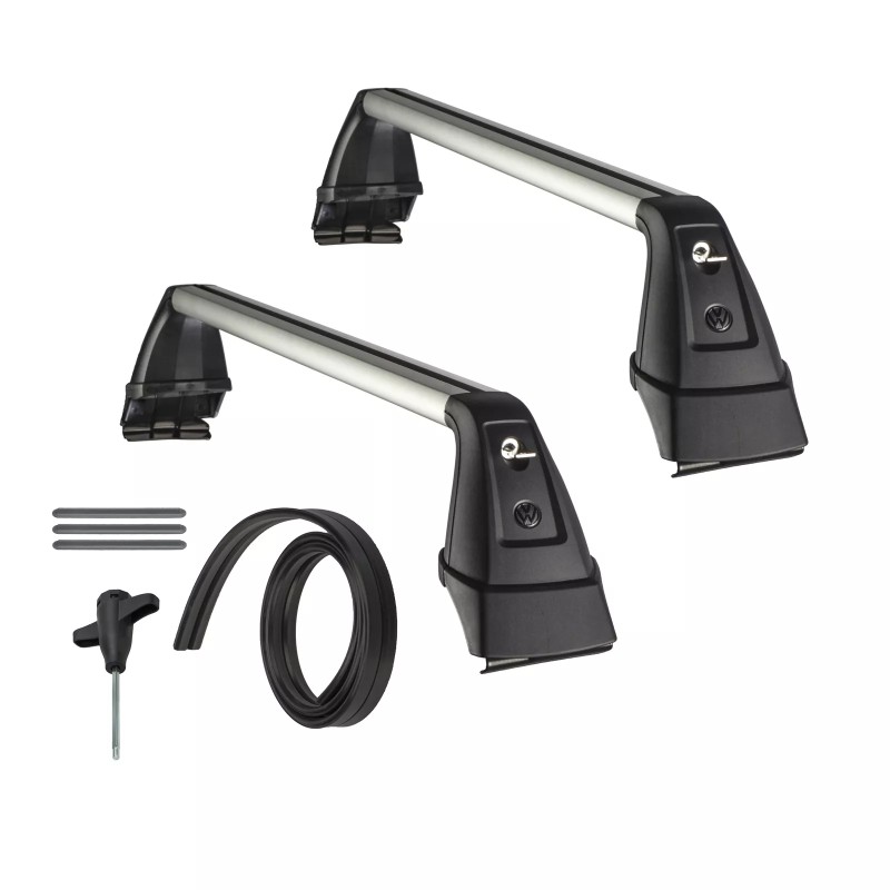 Barres de support de base pour galerie de toit 2015-2017 VW Volkswagen Golf GTI MK7 2 portes GENUINE