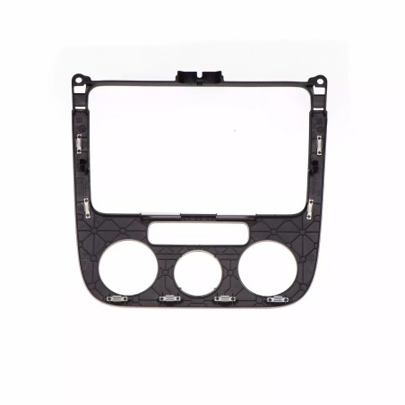 Encadrement de garniture de commande de chauffage et radio pour VW Volkswagen Jetta Berline 2006-2010 OEM Encadrement de garniture de commande de chauffage et radio pour VW Volkswagen Jetta Berline 2006-2010 OEM