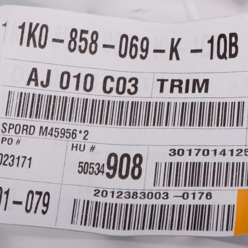 Encadrement de garniture de commande de chauffage et radio pour VW Volkswagen Jetta Berline 2006-2010 OEM