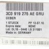 Nouveau capteur de recul OEM Volkswagen Passat 2006-2007 3C0-919-275-AE-GRU Nouveau capteur de recul OEM Volkswagen Passat 2006-2007 3C0-919-275-AE-GRU