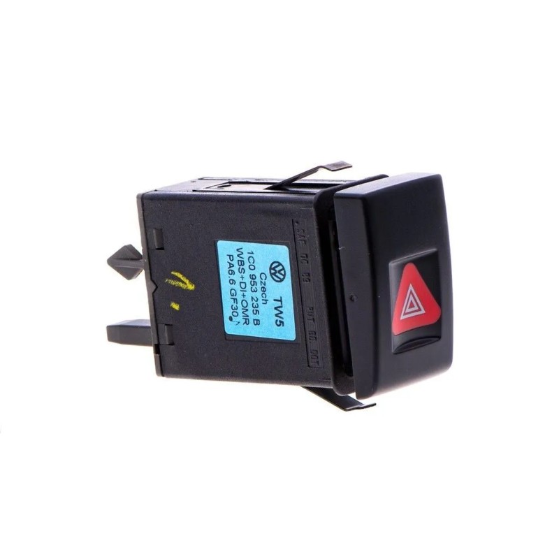 Interrupteur de feux de détresse pour VW Volkswagen Beetle 1998-2005 1C0953235BB41 OEM NEUF