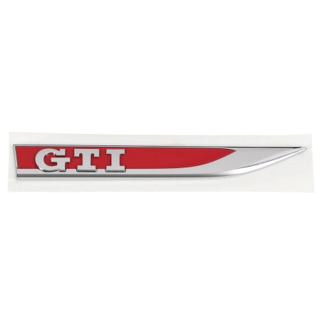 Emblème d'aile Volkswagen GTI 2015-2021 OEM NEUF 5G0-853-688-AT-JZQ Emblème d'aile Volkswagen GTI 2015-2021 OEM NEUF 5G0-853-688-AT-JZQ