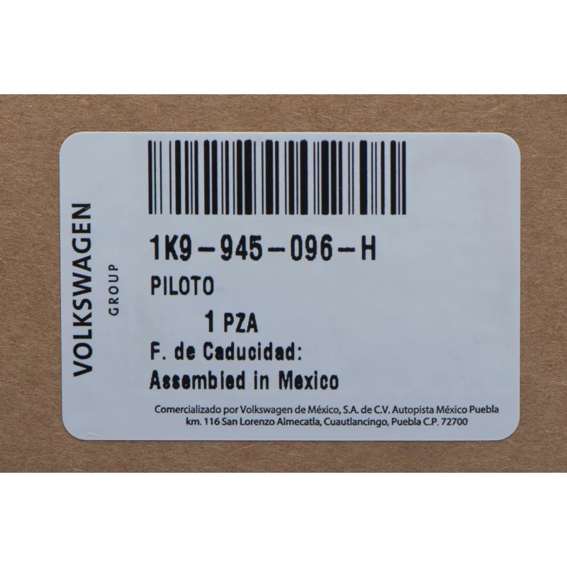 Feu arrière côté passager droit VW Volkswagen Jetta Sportwagen 2010-2014 OE NEUF