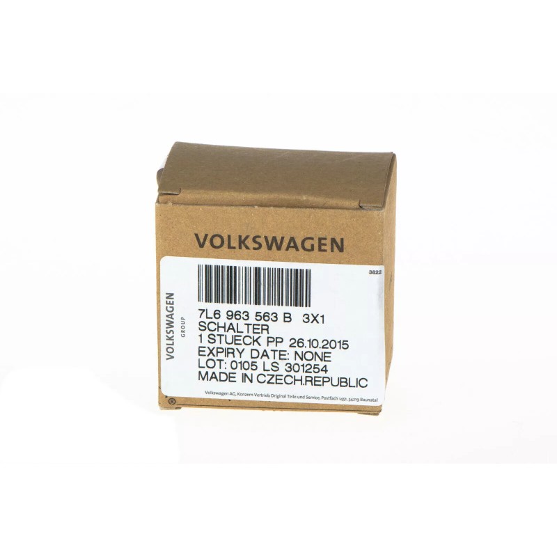 Interrupteur de chauffage de siège côté conducteur avant gauche pour VW Volkswagen Touareg 04-10 OEM GENUINE