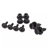 Nouveaux garde-boue arrière noirs OEM 18-21 VW Volkswagen GTI 5GV075105A Nouveaux garde-boue arrière noirs OEM 18-21 VW Volkswagen GTI 5GV075105A