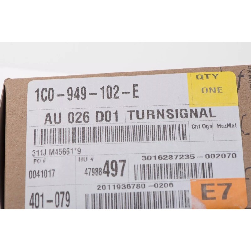 Clignotant de rétroviseur droit pour VW Volkswagen Beetle 02-10 et Beetle Convertible 03-10