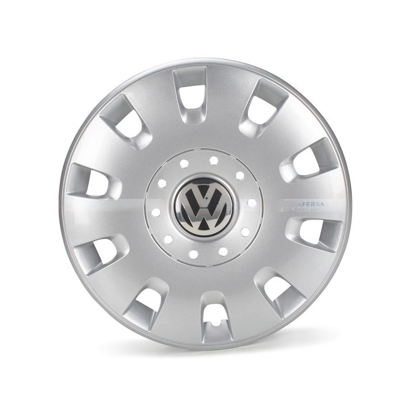 Enjoliveur de roue d'origine VW 16 pouces argenté (T5 Transporter Bus Multivan Caravelle)