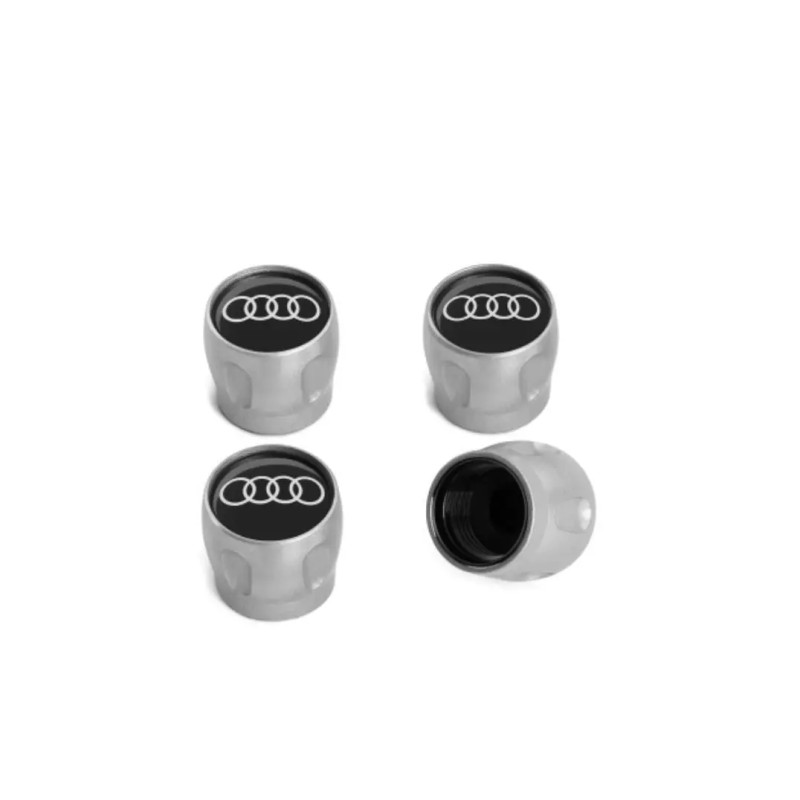 Bouchons de valve chrome Audi (x4)