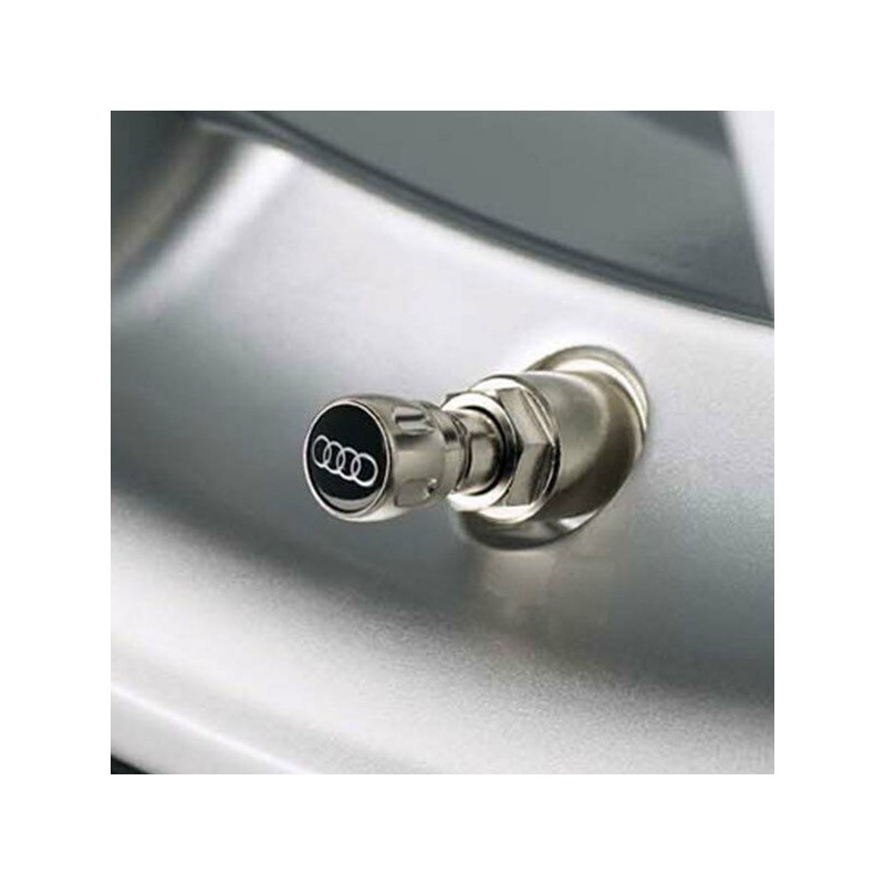 Bouchons de valve chrome Audi (x4)