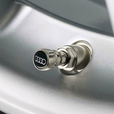 Bouchons de valve chrome Audi (x4)