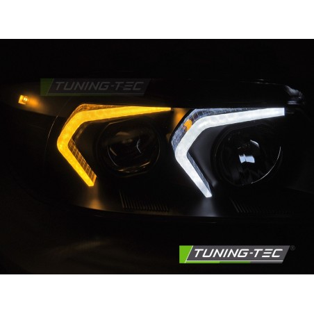 HEADLIGHTS LED BLACK fits BMW E90/E91 05-08 HEADLIGHTS LED BLACK fits BMW E90/E91 05-08