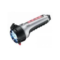 Lampe d'urgence, coupe ceinture, brise vitre