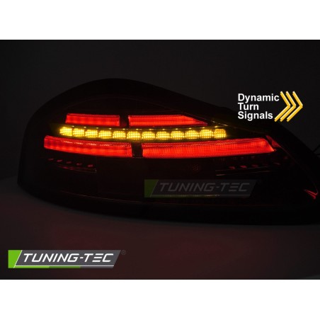 LED BAR TAIL LIGHTS SMOKE SEQ fits PORSCHE BOXSTER 986 96-04 LED BAR TAIL LIGHTS SMOKE SEQ fits PORSCHE BOXSTER 986 96-04