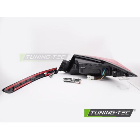 LED BAR TAIL LIGHTS BLACK SMOKE SEQ fits TOYOTA GR86 21-