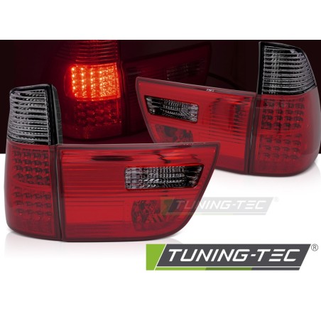 LED TAIL LIGHTS RED SMOKE fits BMW X5 E53 09.99-10.03 LED TAIL LIGHTS RED SMOKE fits BMW X5 E53 09.99-10.03