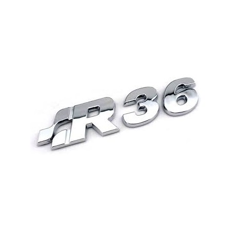 Emblème chromé R36 pour hayon VW Passat 3C B6 Emblème chromé R36 pour hayon VW Passat 3C B6