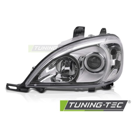 HEADLIGHTS CHROME LEFT SIDE fits MERCEDES W163 01-05 HEADLIGHTS CHROME LEFT SIDE fits MERCEDES W163 01-05