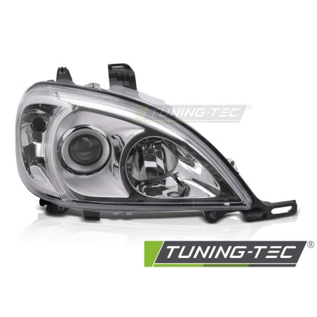 HEADLIGHTS CHROME RIGHT SIDE fits MERCEDES W163 01-05 HEADLIGHTS CHROME RIGHT SIDE fits MERCEDES W163 01-05