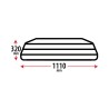 DOG GUARD Grille de séparation - Type 4 - 1110 mm x 320 mm - N70054 DOG GUARD Grille de séparation - Type 4 - 1110 mm x 320 mm - N70054