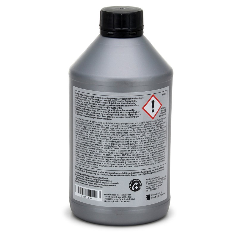 Huile de Transmission Manuelle VW Audi SAE 75 - Bouteille de Service 1 Litre