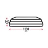 DOG GUARD Grille de séparation - Type 5 - 1130 mm x 340 mm - N70055 DOG GUARD Grille de séparation - Type 5 - 1130 mm x 340 mm - N70055