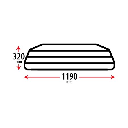 DOG GUARD Grille de séparation - Type 11 - 1190 mm x 320 mm - N70074 - N70051