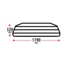 DOG GUARD Grille de séparation - Type 11 - 1190 mm x 320 mm - N70074 - N70051 DOG GUARD Grille de séparation - Type 11 - 1190 mm x 320 mm - N70074 - N70051