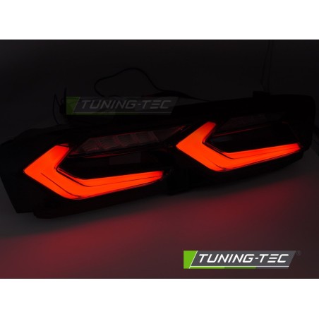 LED TAILIGHTS SMOKE BLACK fits CHEVROLET CAMARO 19-23 LED TAILIGHTS SMOKE BLACK fits CHEVROLET CAMARO 19-23
